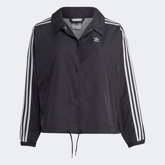 Women's adidas Adicolor Classics 3-Stripes Coach Jacket (Plus Size)