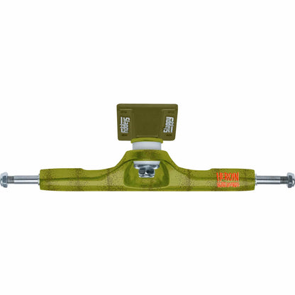 Slappy ST1 Hollow Pickle Green Skateboard Trucks 9.5"